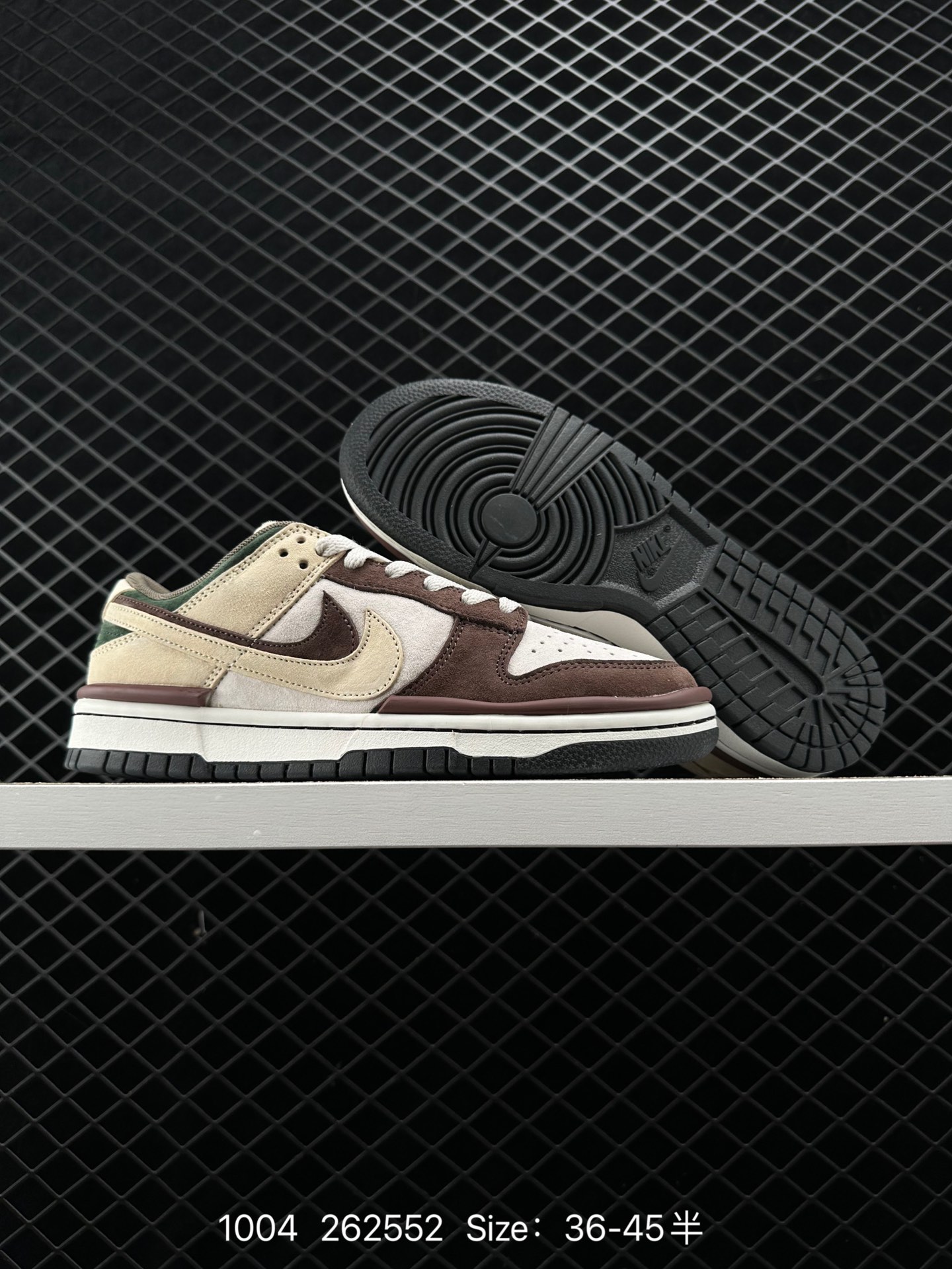 fragment design x Travis Scott x Nike Air Jordan 1 Low OG SP”Black/Green Toe“